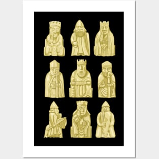 Lewis Chessmen Posters and Art